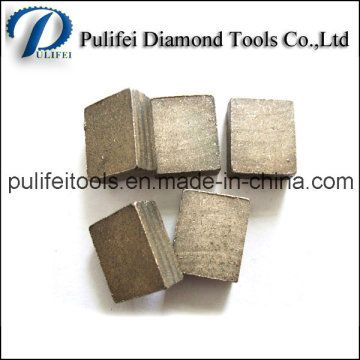 Verschiedene Pulver Formel Sägeblatt Diamant-Segment zum Schneiden von Stein